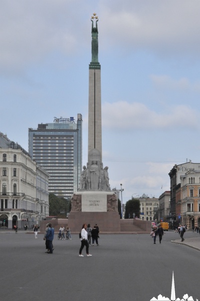 Symbole l'indépendance de la Lettonie et principal monument historique de Rîga