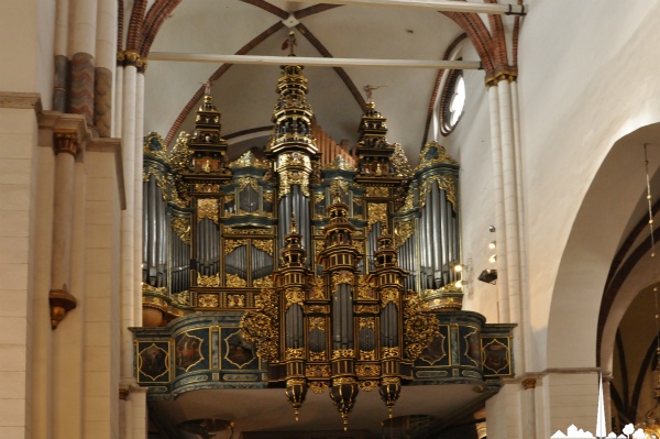 Le buffet d'orgue de la Cathédrale de Dôme